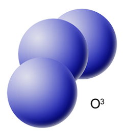cząsteczka ozonu