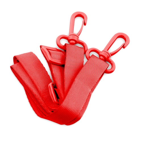 Czerwona butelka waterGo 2,2 L - pasek