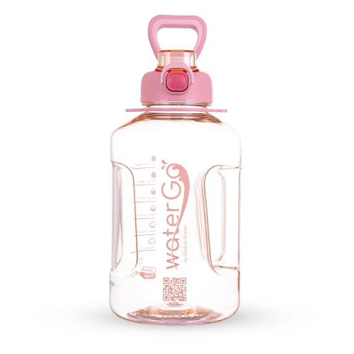 Butelka waterGo 2,2 L - różowa