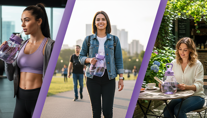 Butelka waterGo - zalety w użyciu