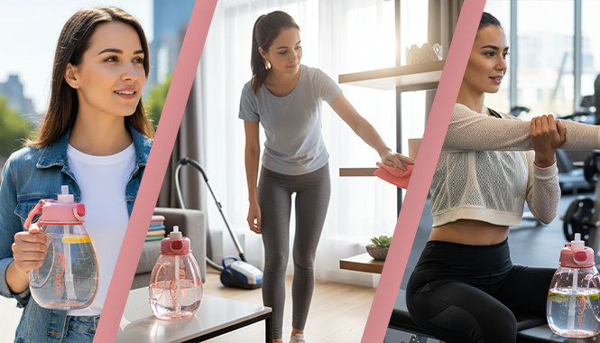 Butelka waterGo - zalety w użyciu