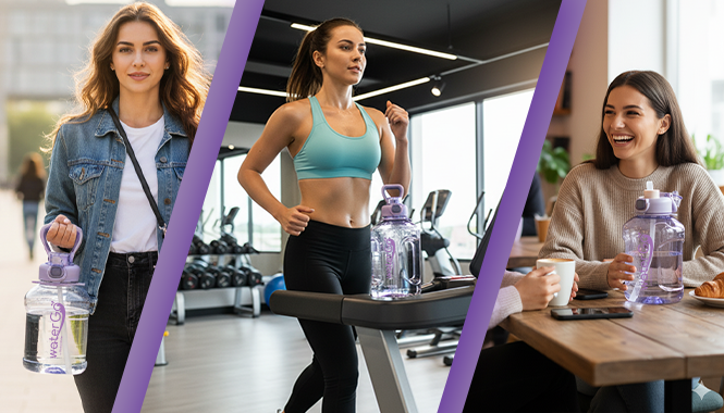 Butelka waterGo - zalety w użyciu