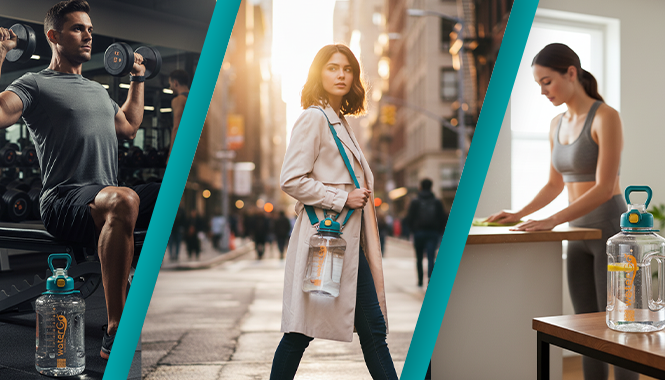 Butelka waterGo - zalety w użyciu