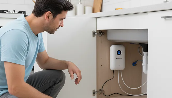 Lampa bakteriobójcza GW-UV-LED BOX 3 w kuchni