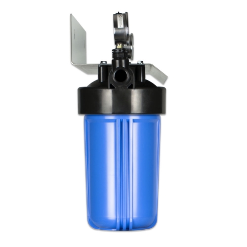 Filtr wody z miernikami ciśnienia