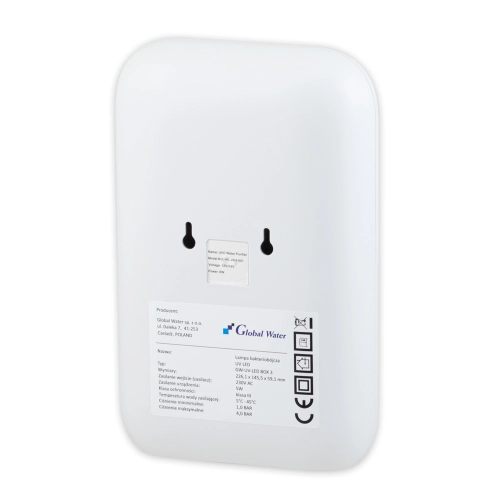 Ledowa lampa UV do sterylizacji wody