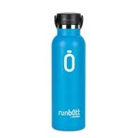 Niebieska butelka Global Water Runbott