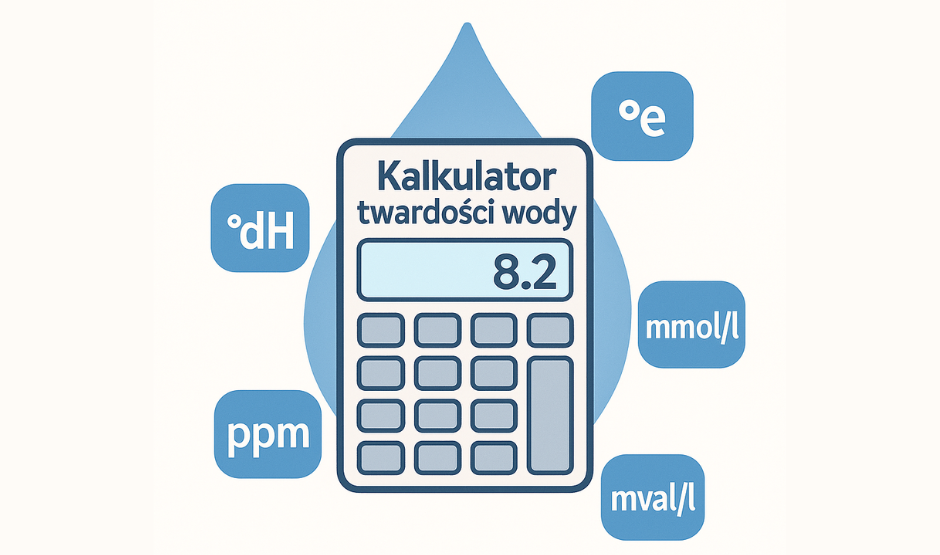 Kalkulator twardości wody